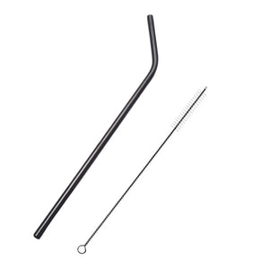 2/4/8Pcs Reusable Drinking Straw High Quality 304 Stainless Steel Metal Straw with Cleaner Brush For Mugs 20/30oz